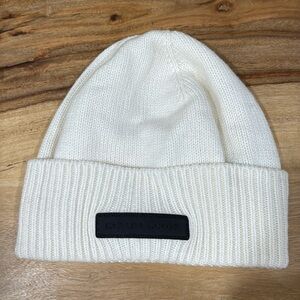 White Canada Goose Beanie